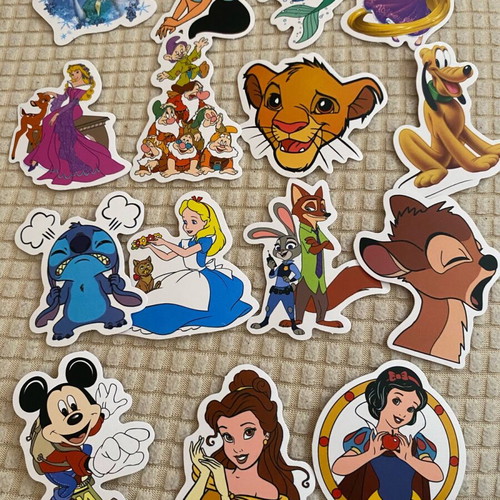 Disney waterproof stickers pack of 15 new