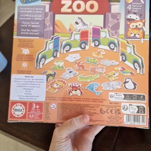Educa Memo Zoo new memory game