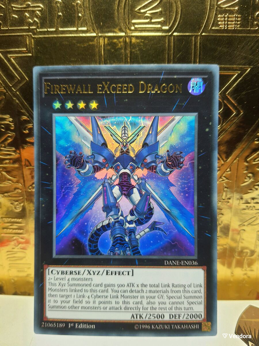 Firewall Exceed Dragon κάρτα Yu-Gi-Oh!… - € 4,00 - Vendora.gr
