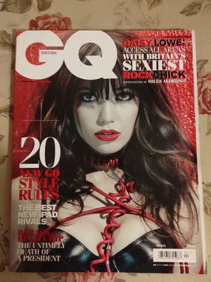 GQ British magazine April 2011 used