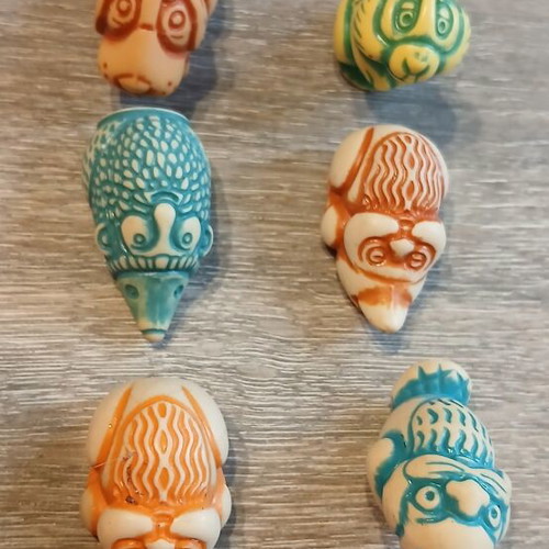 Kinder Totem set of 6 rare 1990, like new