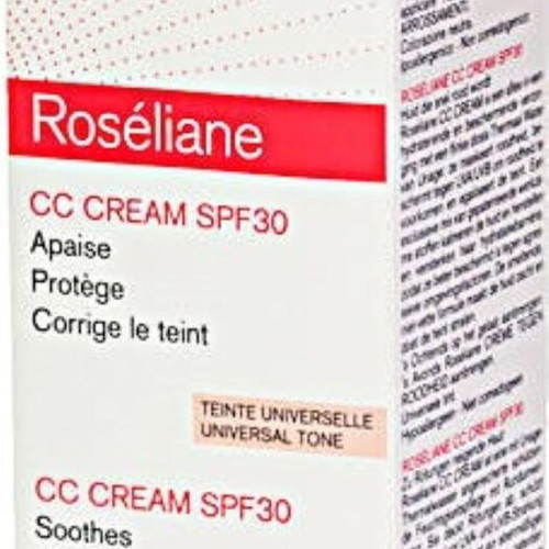 Uriage Rosaliane CC Cream Day Face Moisturizer with SPF30 like new
