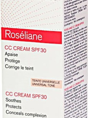 Uriage Rosaliane CC Cream Day Face Moisturizer with SPF30 like new