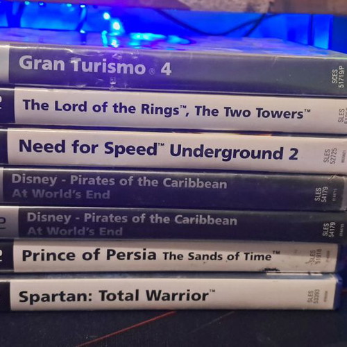 PlayStation 2 Original PAL Games Collection like new