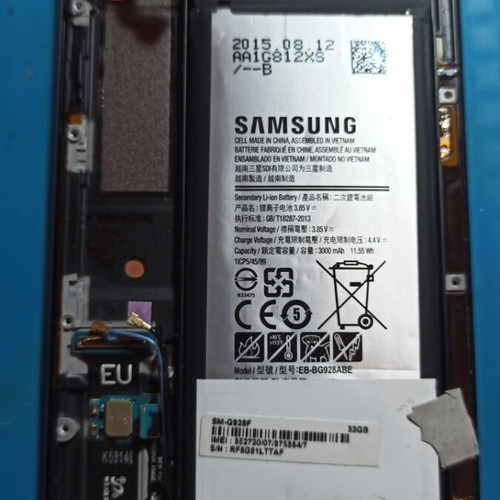 Samsung Galaxy S6 edge plus screen with frame like new