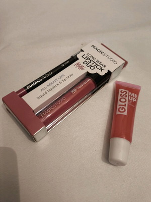 Magicstudio lipstick duo new, matte with pencil and Collection gloss gift