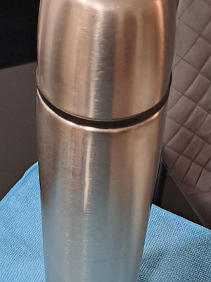 Stainless steel thermos 750 ml used