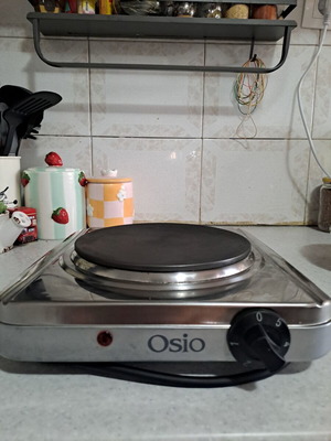 Osio μονή ηλεκτρική εστία κουζίνας