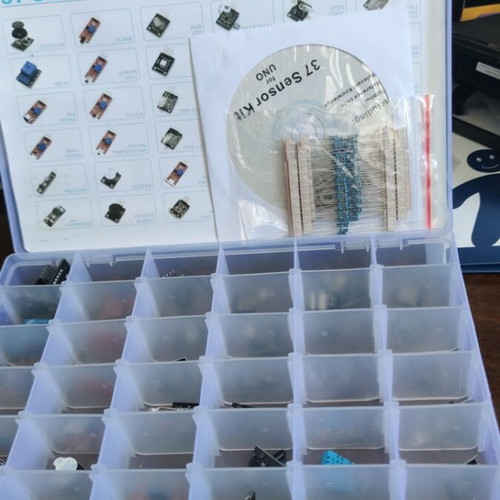 Arduino Compatible Sensor Kit 37 Pieces with CD New