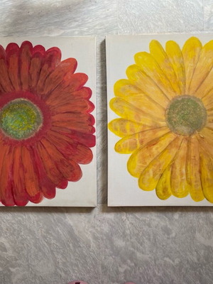 Hand-painted canvas paintings