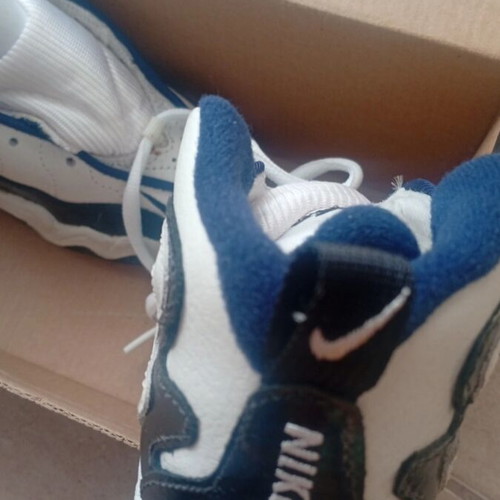 Nike Y2K shoes size 26 new, white and blue