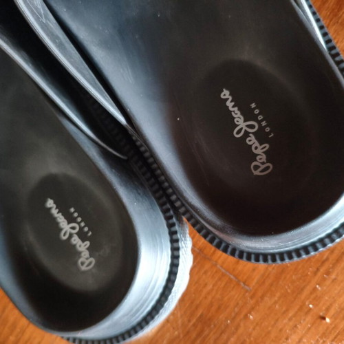 Pepe Jeans Bio M Double Kansas men's sandals, black, size 44/45