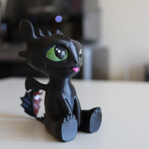 Toothless figure like new, eco friendly material