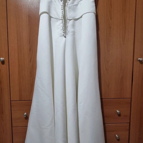 Wedding dress used, white, tailored to measurements