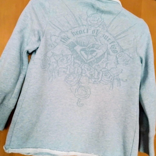 Roxy jacket like new, gray, size M