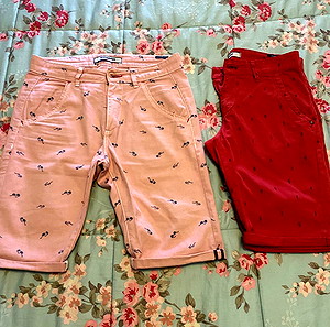 Ebward jeans βερμούδες ανδρικές S και 2 μαζί 20€