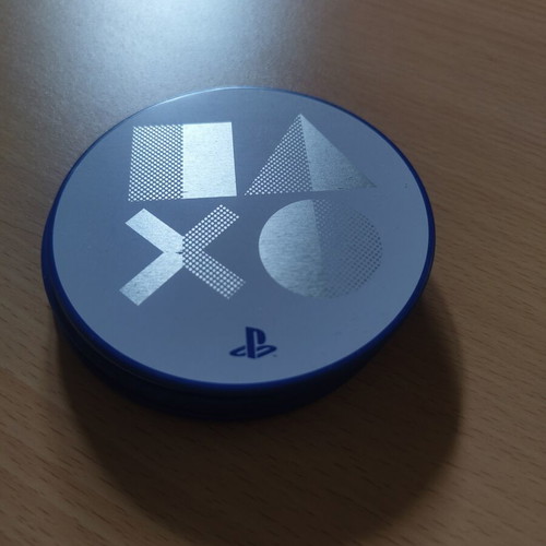 Paladone Playstation 5th Generation Coasters 4pcs and PS5 Collectible Playing Cards like new
