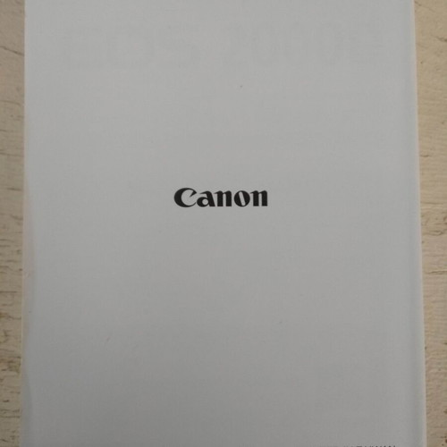 Canon EOS 2000D Manual user guide new, multilingual
