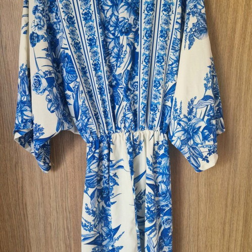 Mini summer dress like new, blue