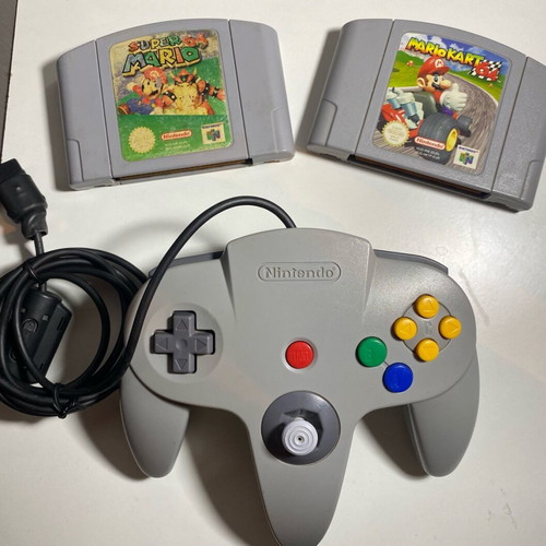 Nintendo collection of used DS, Gameboy, and N64 consoles and games