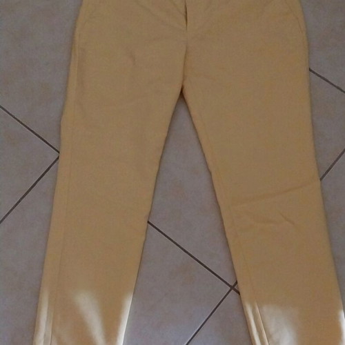 Zara pants small yellow like new