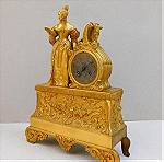  Ρολόι μπρούντζινο επίχρυσο, περίπου 200 ετών.
