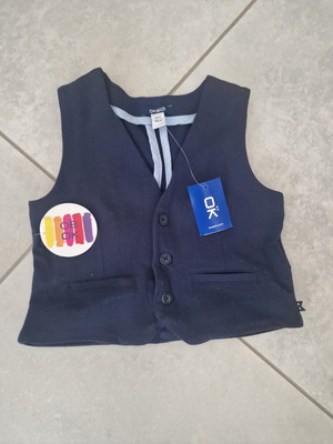 Vest with shirt new, size 98 by Okaidi