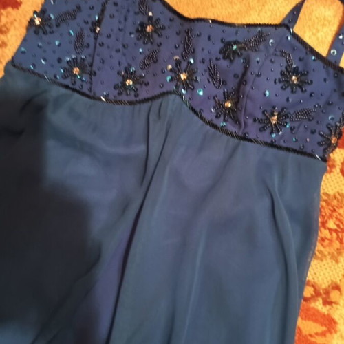 Evening dress new, blue, size L