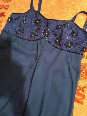 Evening dress new, blue, size L