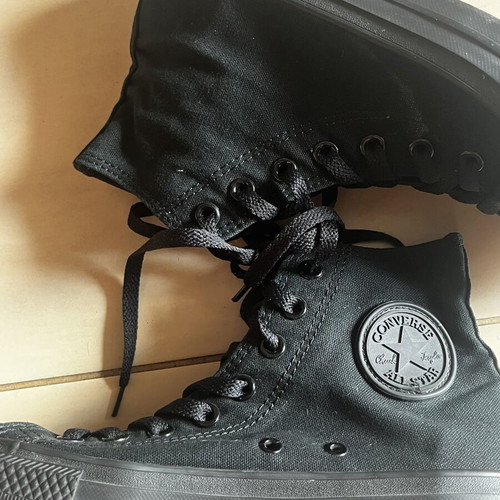Converse shoes, black, size 40