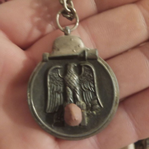 Eastern Front Medal with chain, like new