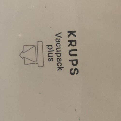 Krups Vacupack Plus used