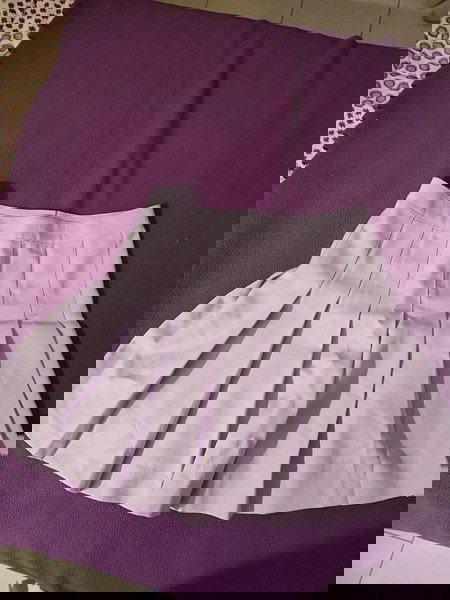 Lilac Pleated skirt
