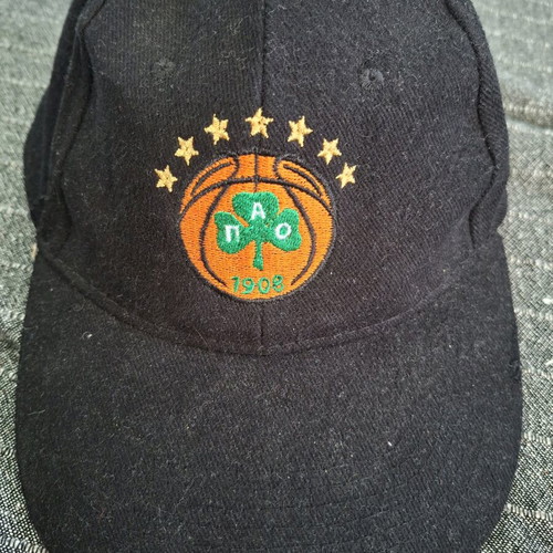 Panathinaikos Cap with embroidered logo like new, authentic