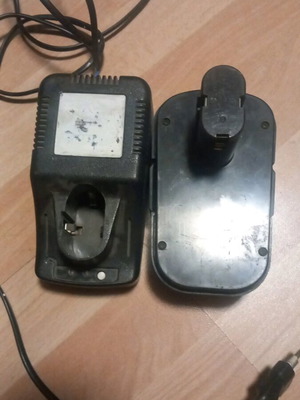 Charger with Nickel-Kadmium 24V battery used