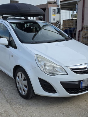 Opel Corsa D Ecoflex diesel μεταχειρισμένο, 2011, 198000 χλμ, χειροκίνητο, άσπρο