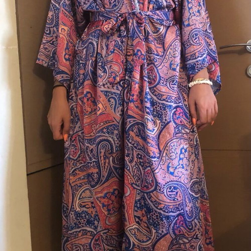 Kimono like new, multicolored