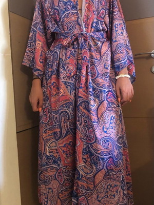 Kimono like new, multicolored
