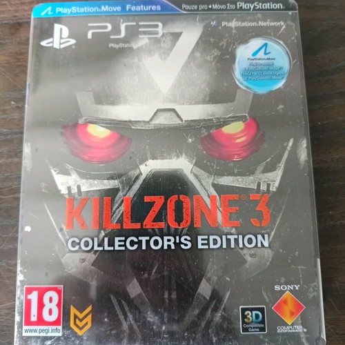 Killzone 3 steelbook edition for PS3 like new with booklet
