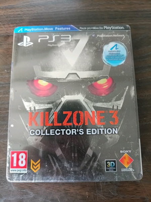 Killzone 3 steelbook edition for PS3 like new with booklet