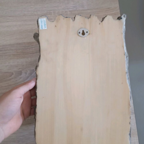 Wooden key holder used with 3D deer design