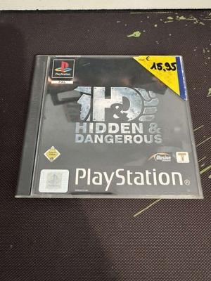 Hidden & Dangerous PlayStation PS1 game used