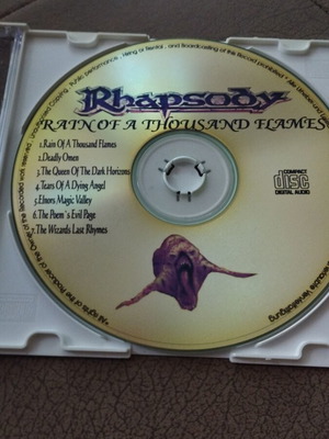 Rhapsody Rain Of A Thousand Flames CD used, metal