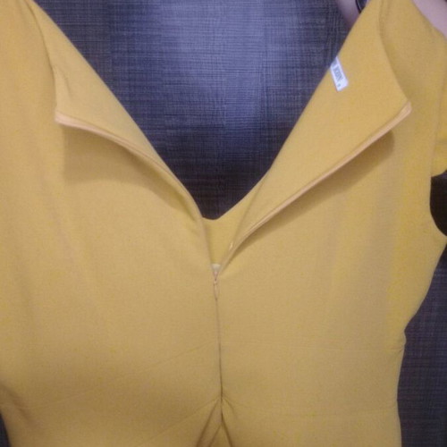 Gianni Rodini women's classic mustard dress like new, size 5