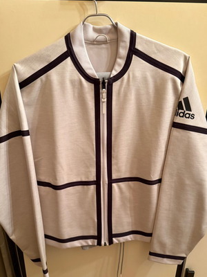 Adidas reversible hoodie XL like new, beige