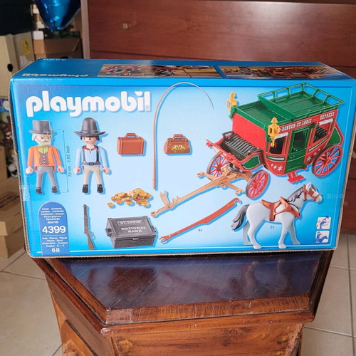 Playmobil 4399 Western Stagecoach new, factory sealed