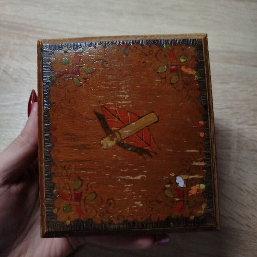 Vintage handmade cigarette case made to order