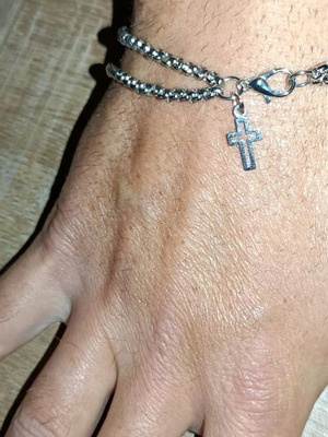 Men's double chain bracelet new original design