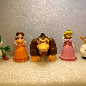 Γνησιες Συλλεκτικες Φιγουρες Super Mario World By Nintendo