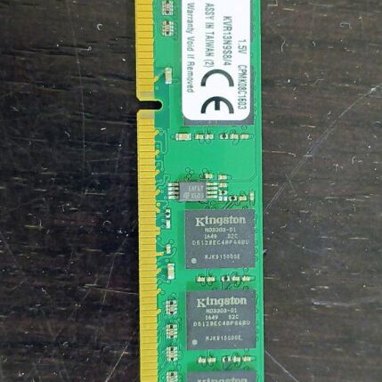 Kingston ValueRAM 4GB DDR3 KVR13N9S8/4 memory used